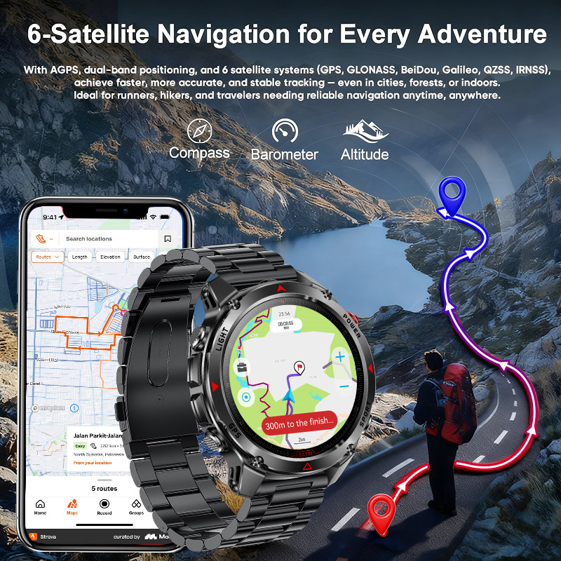T-Rex 3 Pro Military Grade AGP - огляд і ціна Altimeter Compass Watch