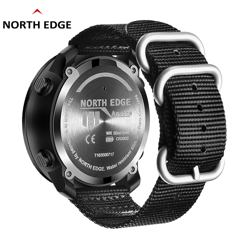 NORTH EDGE Watches For Men APA - огляд і ціна Altimeter Compass Watch