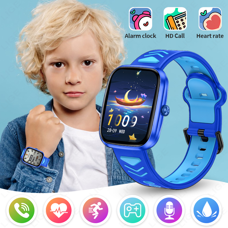 LIGE 2025 Kids Smart Watch Chi - огляд і ціна Smartwatch Watches For 12 Year Old Boy