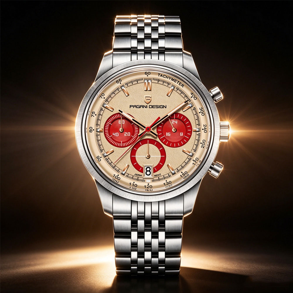 PAGANI DESIGN New Men Watch Lu - огляд і ціна Anti-Magnetic Watch
