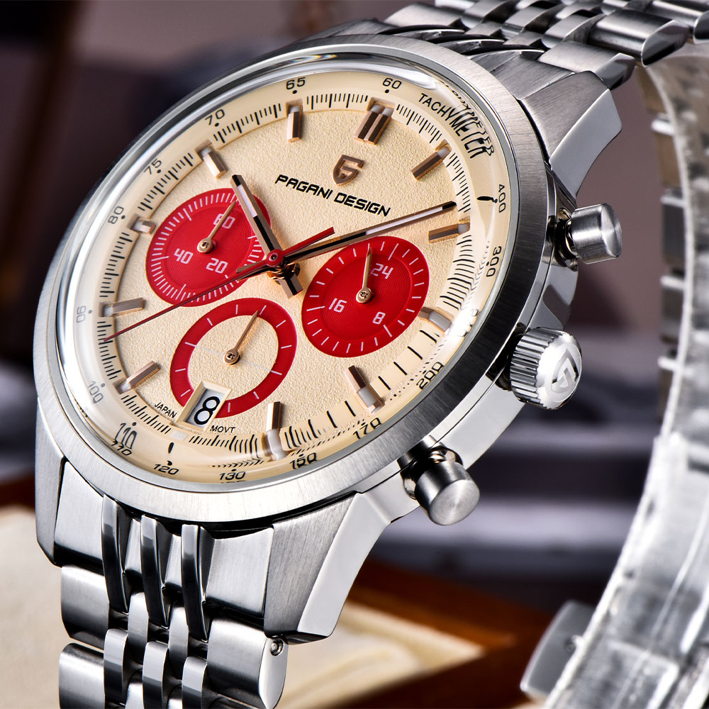 PAGANI DESIGN New Men Watch Lu - огляд і ціна Anti-Magnetic Watch