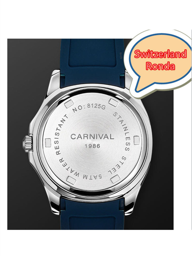 Switzerland Ronda Quartz Carni - огляд і ціна Smartwatch Casual Watches For Men