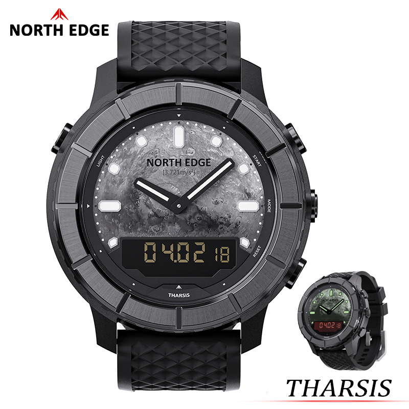 NORTH EDGE 2026 THARSIS Men‘s  - огляд і ціна Altimeter Compass Watch