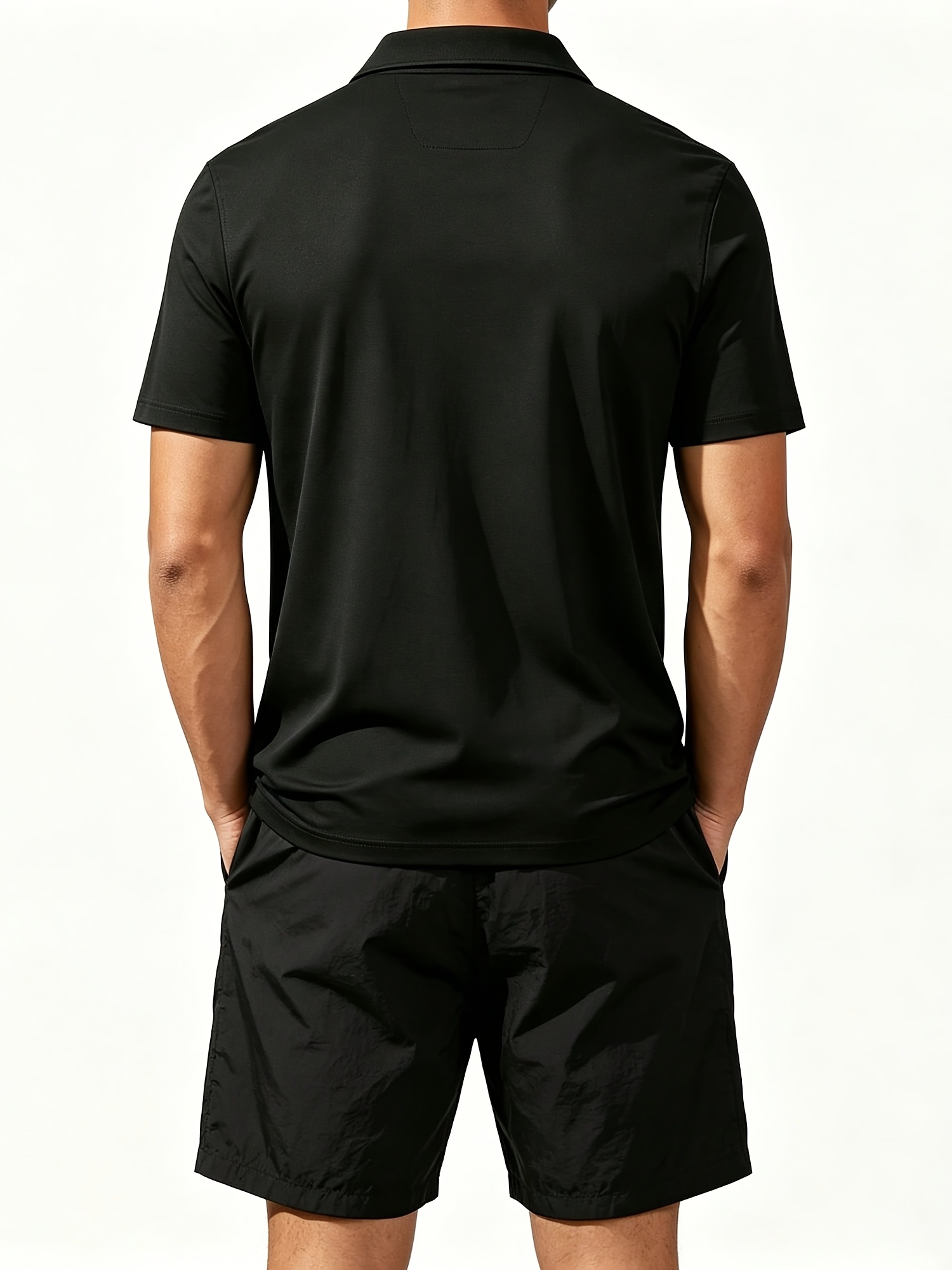 Men's Polo Shirt and Beach Sho - огляд і ціна Watch S