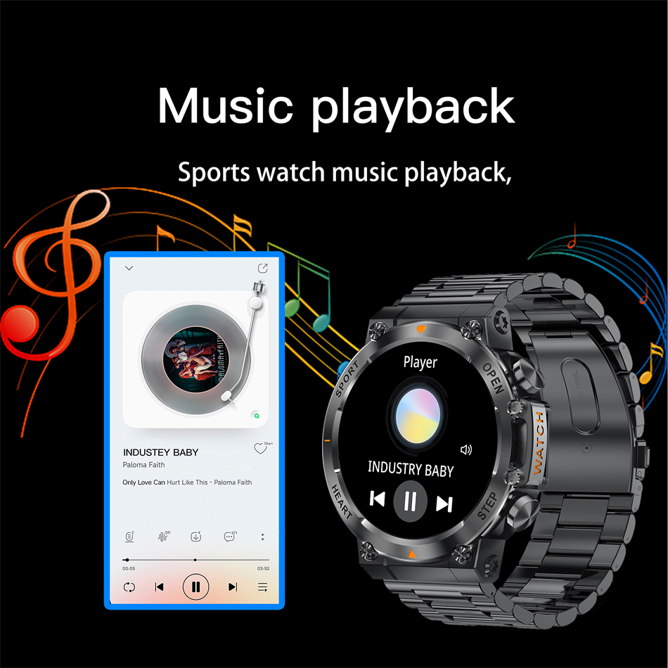 2026 NEW Smart Watch Men 1.39i - огляд і ціна Smartwatch Health Watches