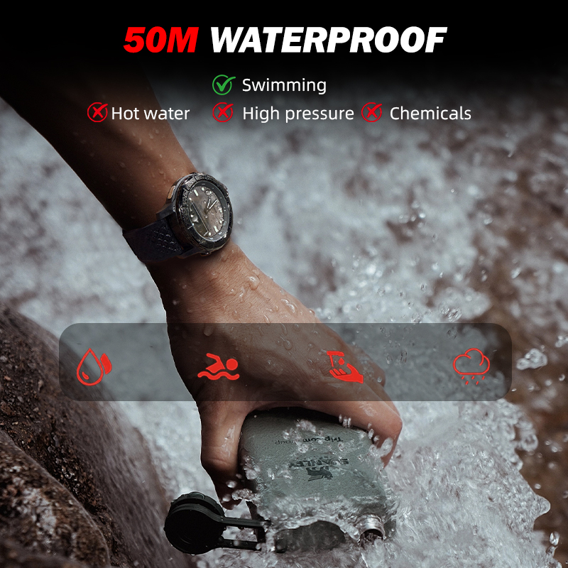 NORTH EDGE THARSIS Men Carbon  - огляд і ціна Altimeter Compass Watch
