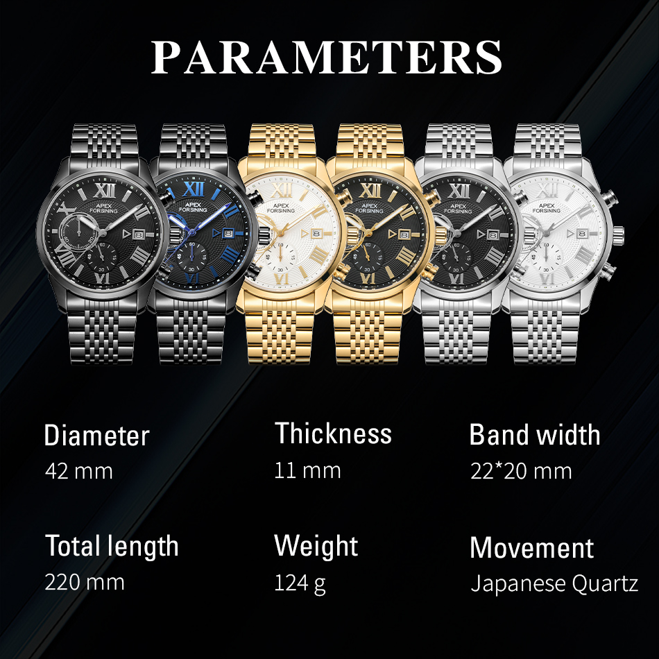 Forsining AF2502S Luxury Brand - огляд і ціна Smartwatch Watches Brands For Men