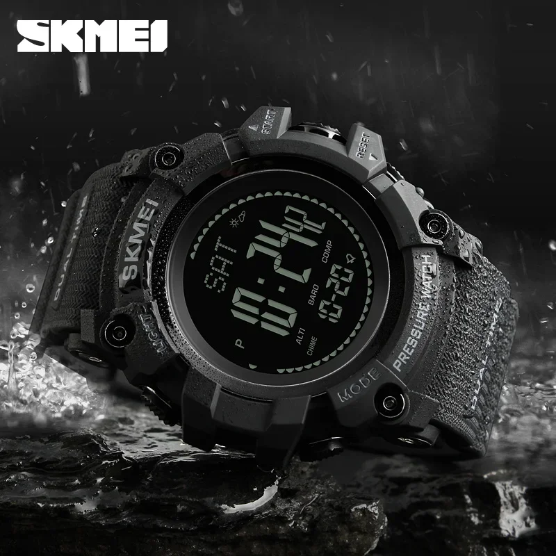 SKMEI 1358 Altimeter Weather T - огляд і ціна Altimeter Compass Watch