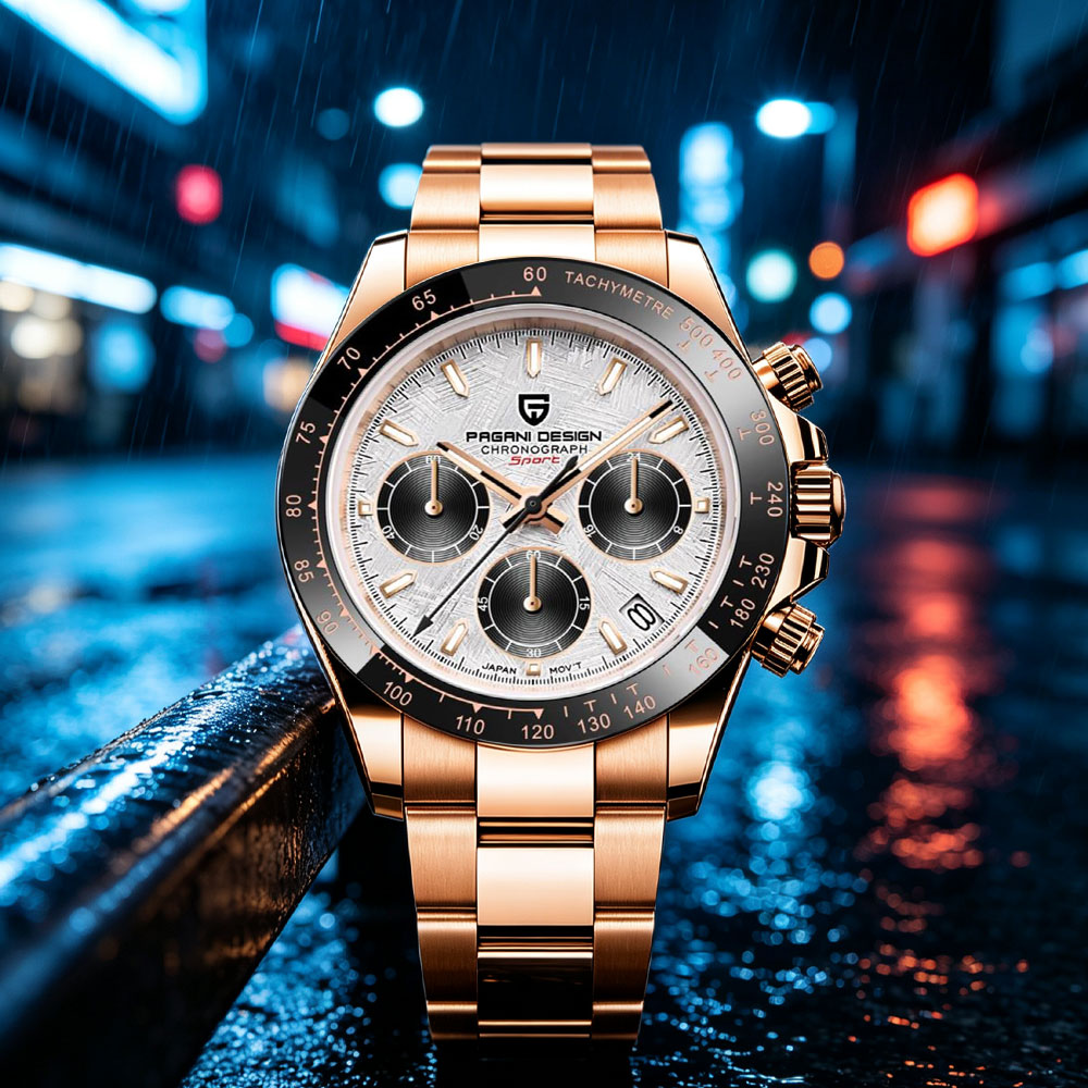 Top Brand PAGANI DESIGN Luxury - огляд і ціна Anti-Magnetic Watch