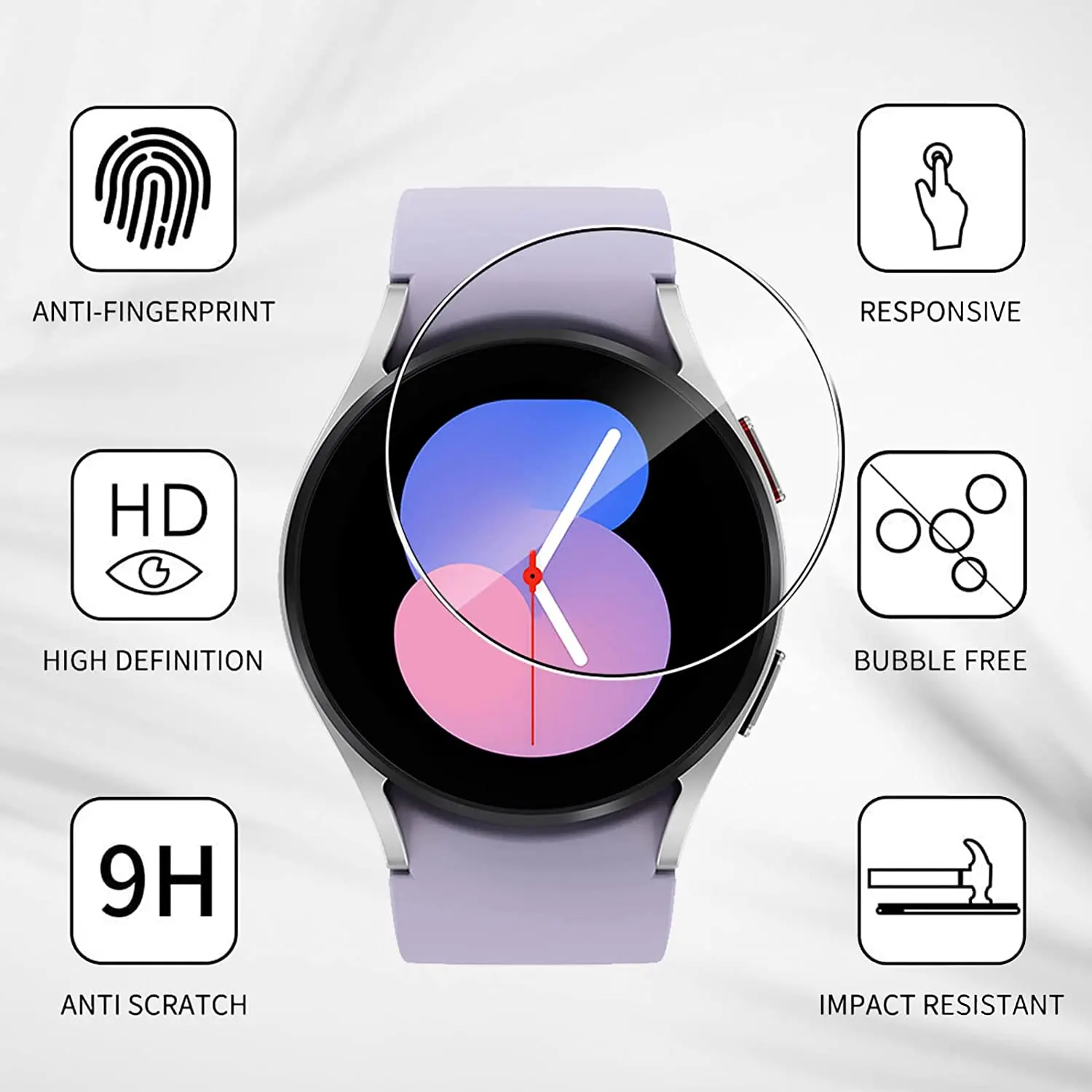 Screen Protector Guard For Sam - огляд і ціна Smart Watch Screen Protector