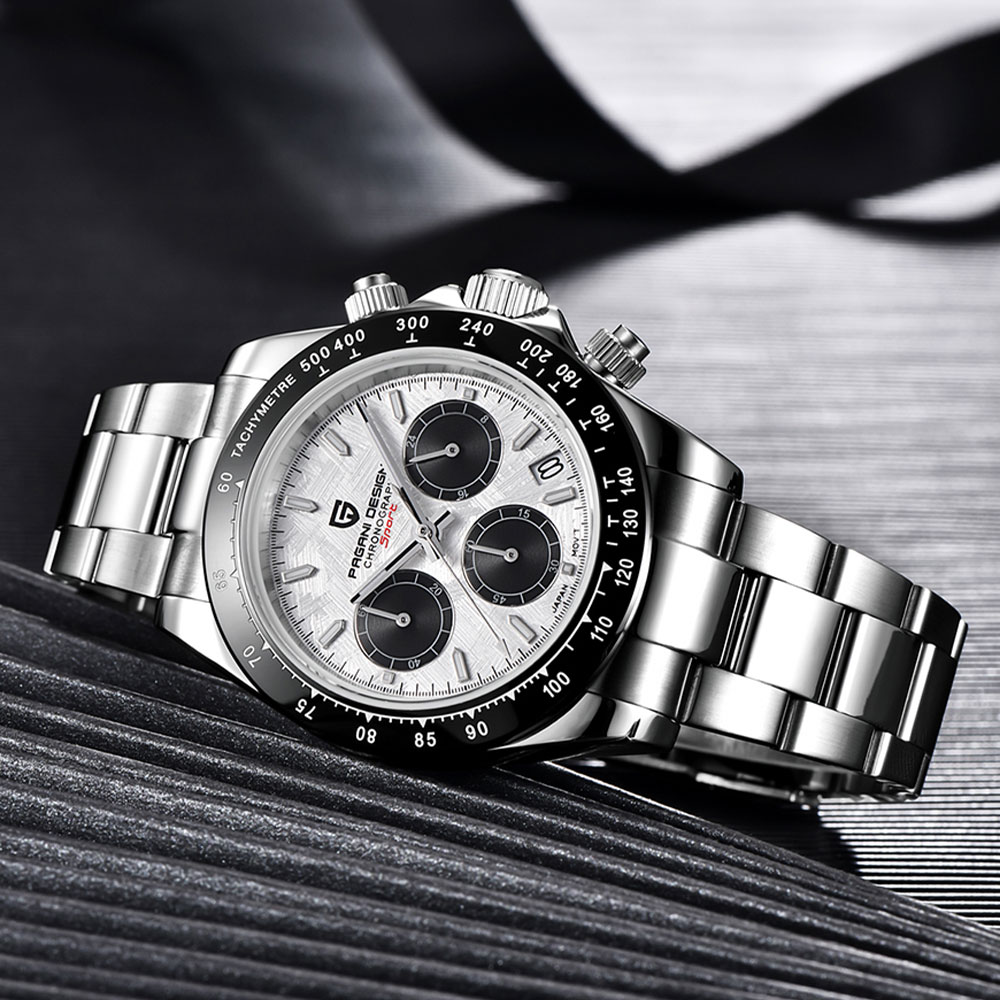 PAGANI DESIGN 40mm New VK63 Ch - огляд і ціна Anti-Magnetic Watch