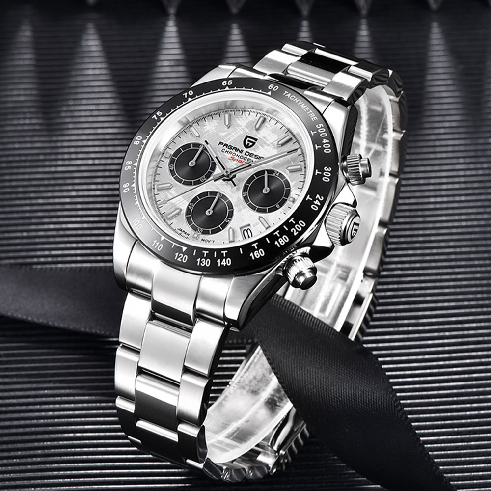 PAGANI DESIGN 40mm New VK63 Ch - огляд і ціна Anti-Magnetic Watch
