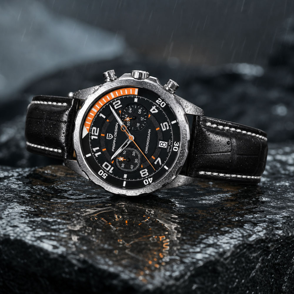 PAGANI DESIGN Classic Leather  - огляд і ціна Anti-Magnetic Watch