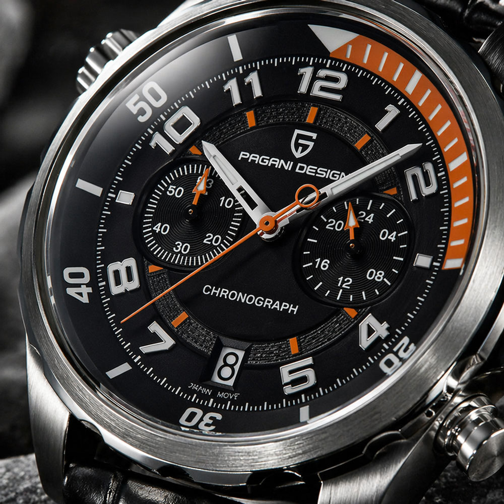 PAGANI DESIGN Classic Leather  - огляд і ціна Anti-Magnetic Watch