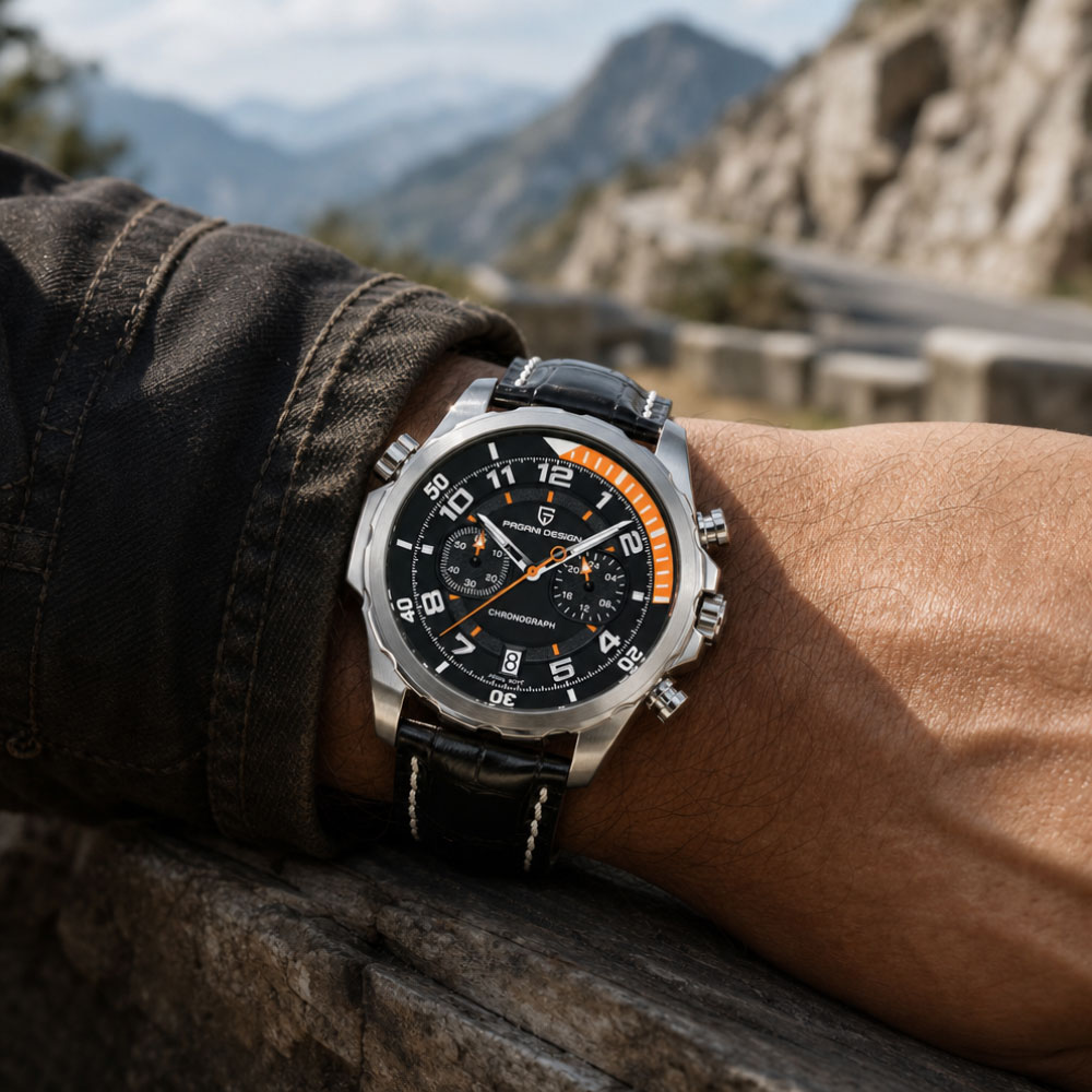 PAGANI DESIGN Classic Leather  - огляд і ціна Anti-Magnetic Watch