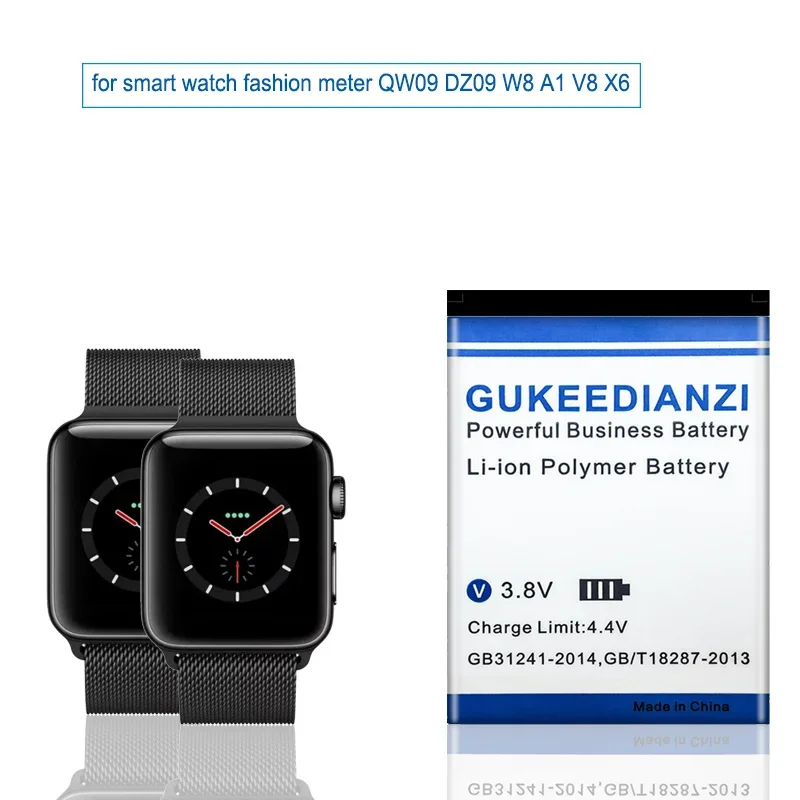 630mAh LQ-S1 Watch Battery For - огляд і ціна Watch V8