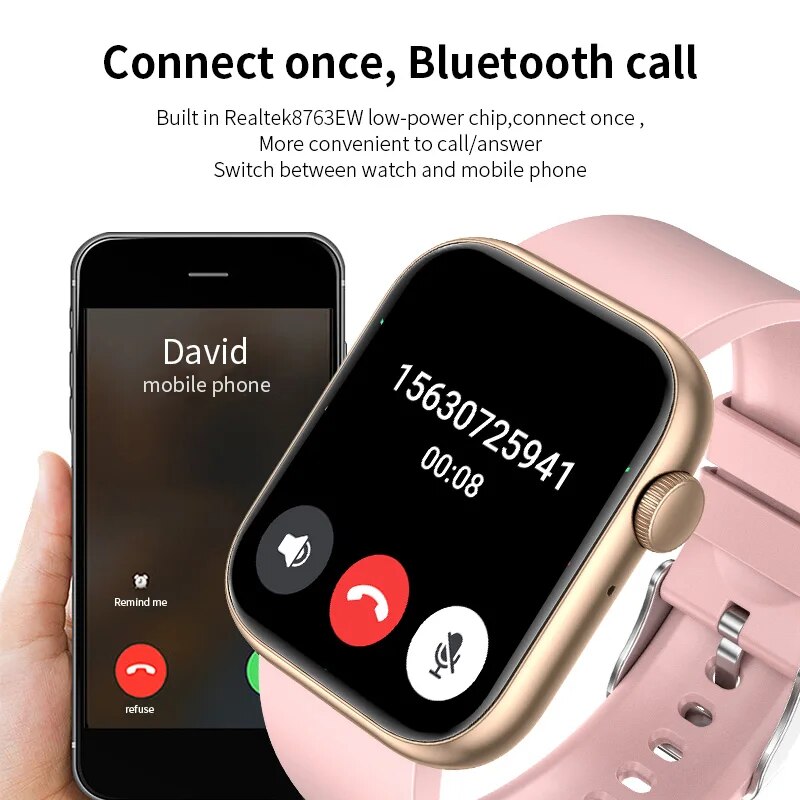 LIGE Bluetooth Call Smartwatch - огляд і ціна Smartwatch Watches For Men Digital