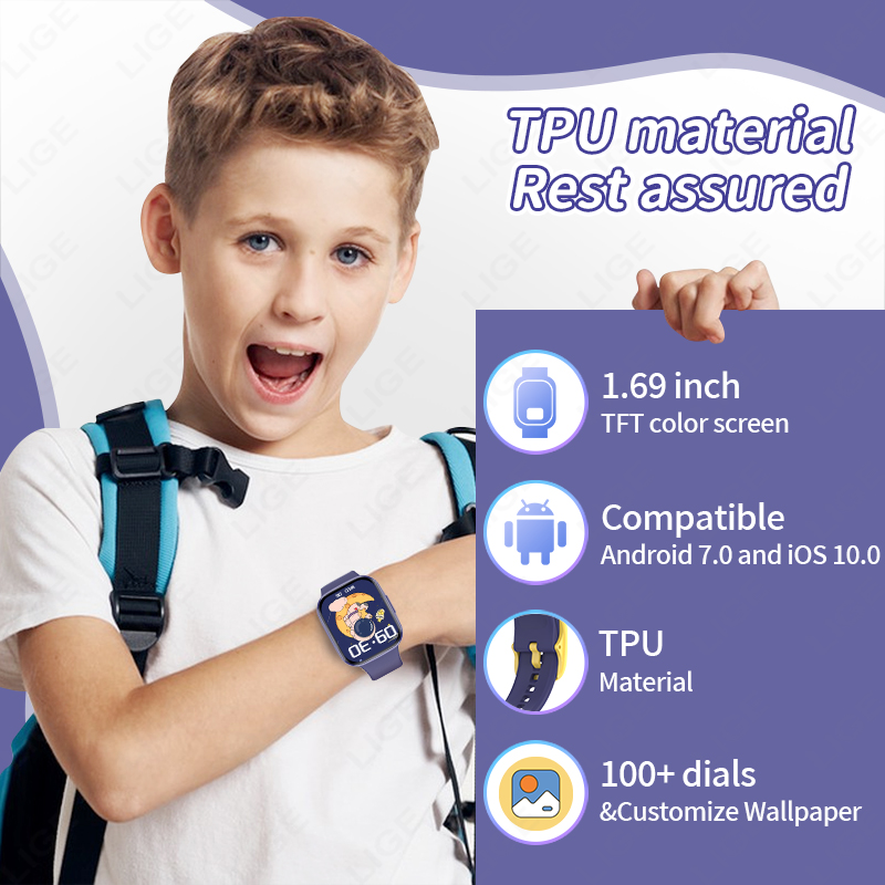 Lige Children Smart Watch Wome - огляд і ціна Smartwatch Digital Watches For Girls