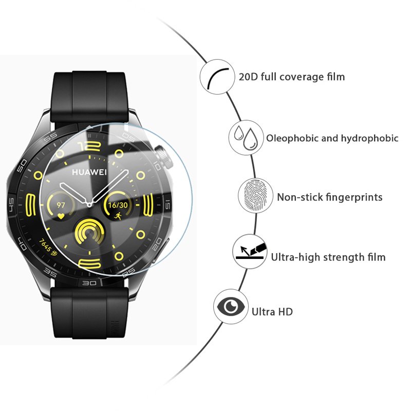 HD Tempered Glass Film For Hua - огляд і ціна Smart Watch Screen Protector