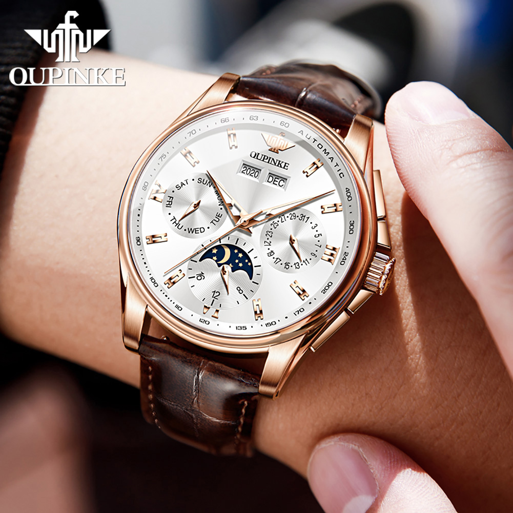 OUPINKE Men's Watches Casual T - огляд і ціна Anti-Magnetic Watch