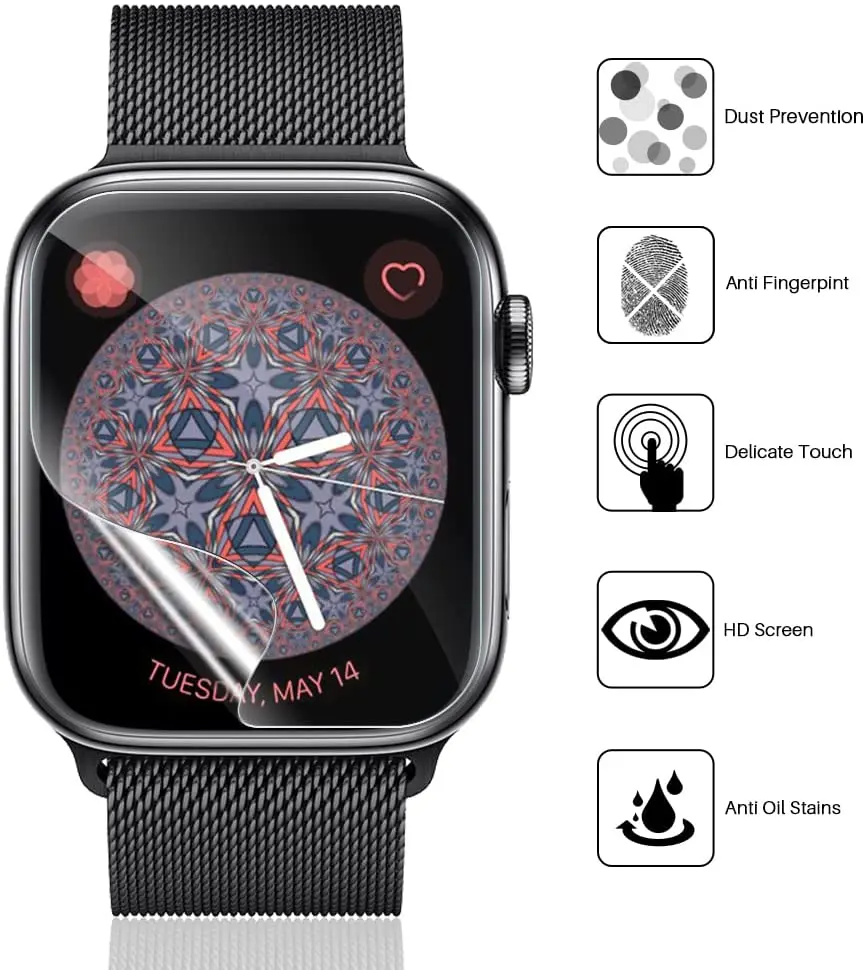 Screen Protector for Apple Wat - огляд і ціна Smart Watch Screen Protector