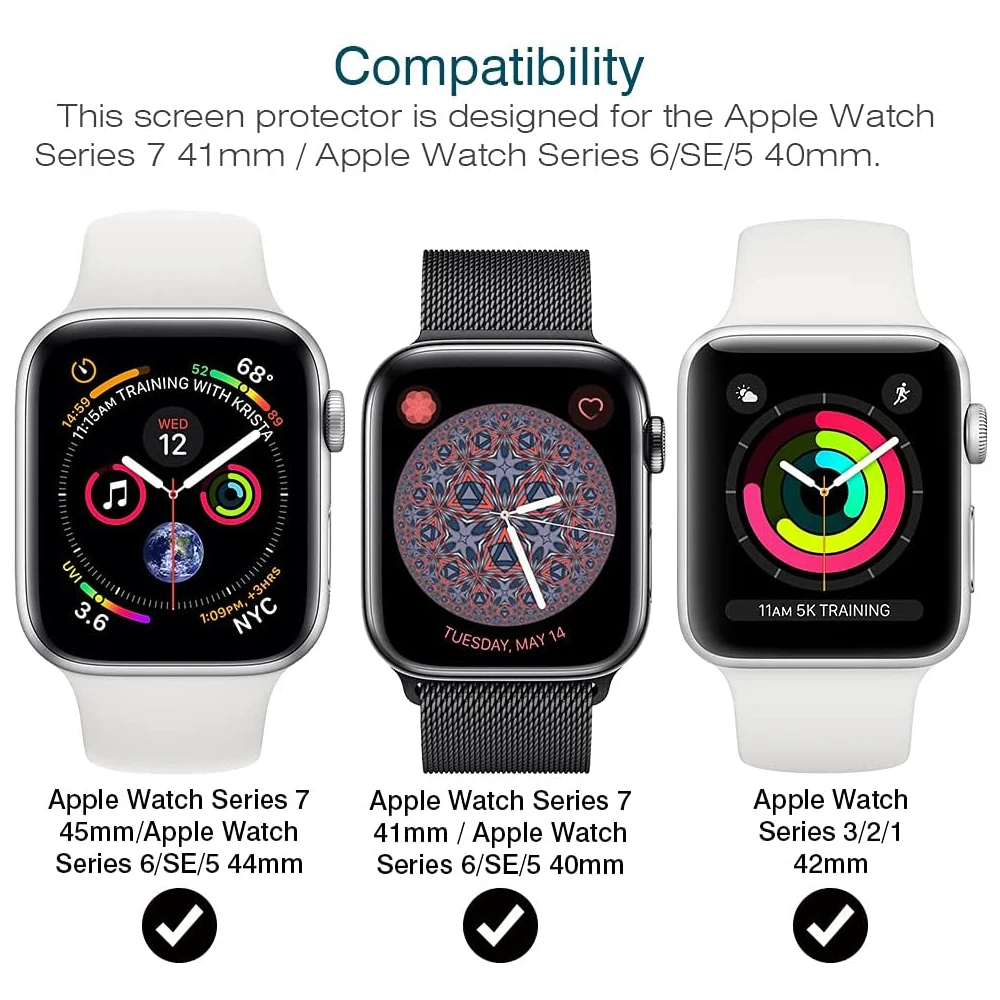Screen Protector for Apple Wat - огляд і ціна Smart Watch Screen Protector
