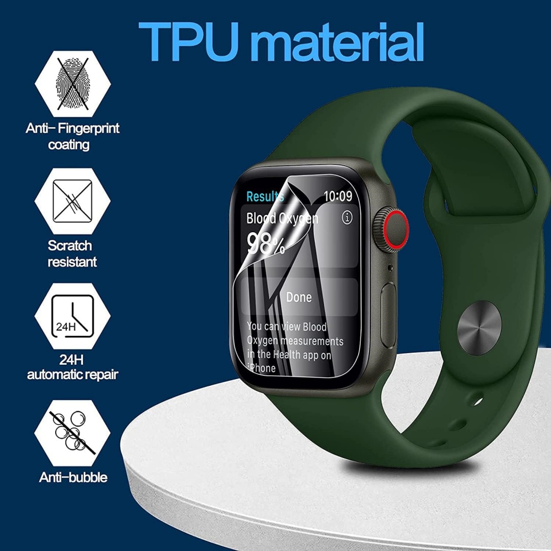 Hydrogel Film for Apple Watch  - огляд і ціна Smart Watch Screen Protector