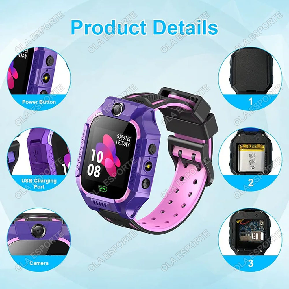 2026 Kids 2G Smart Watch SOS G - огляд і ціна Smartwatch Watches For 12 Year Old Boy