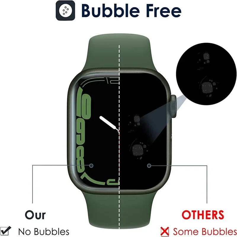 3PCS Hydrogel Film for Apple W - огляд і ціна Smart Watch Screen Protector