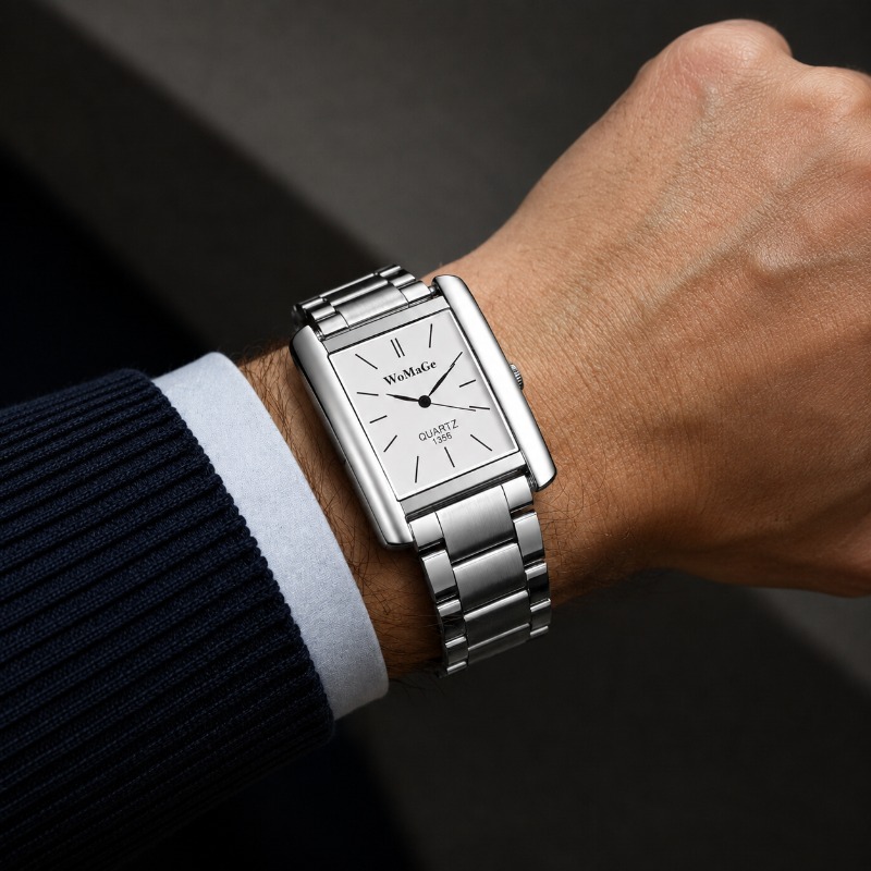 Luxury Stainless Steel Men Wat - огляд і ціна Smartwatch Casual Watches For Men