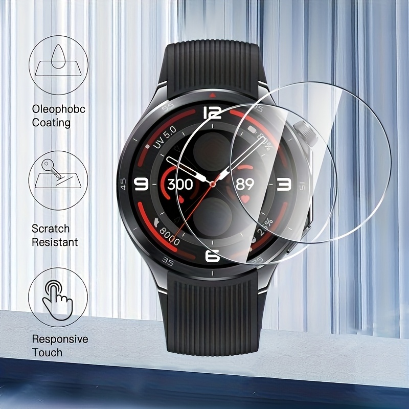3PCS 9H Tempered Glass Screen  - огляд і ціна Smart Watch Screen Protector