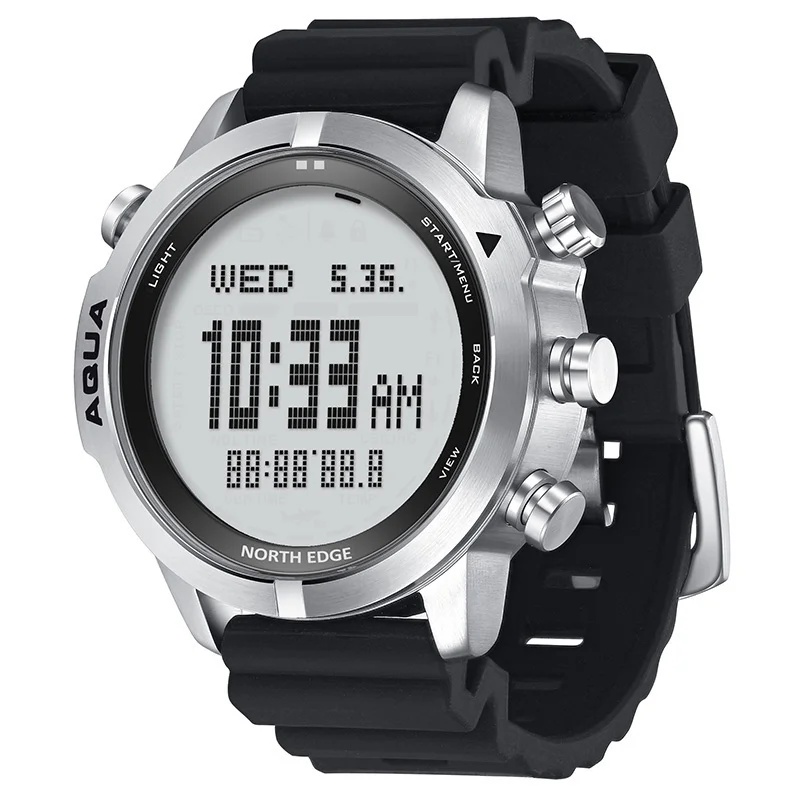 NORTH EDGE Mens Digital Watch  - огляд і ціна Altimeter Compass Watch