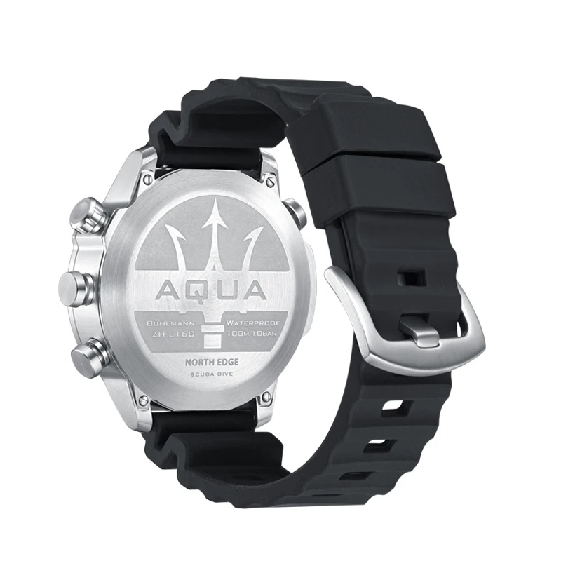 NORTH EDGE Mens Digital Watch  - огляд і ціна Altimeter Compass Watch